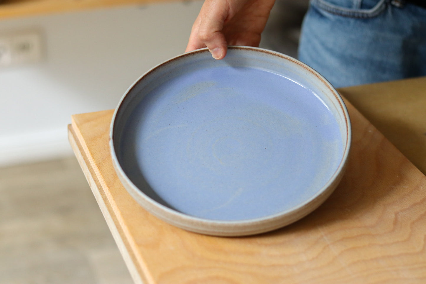 DINNER PLATE - DENIM