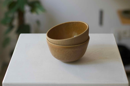 SET OF BOWLS - TANGERINE