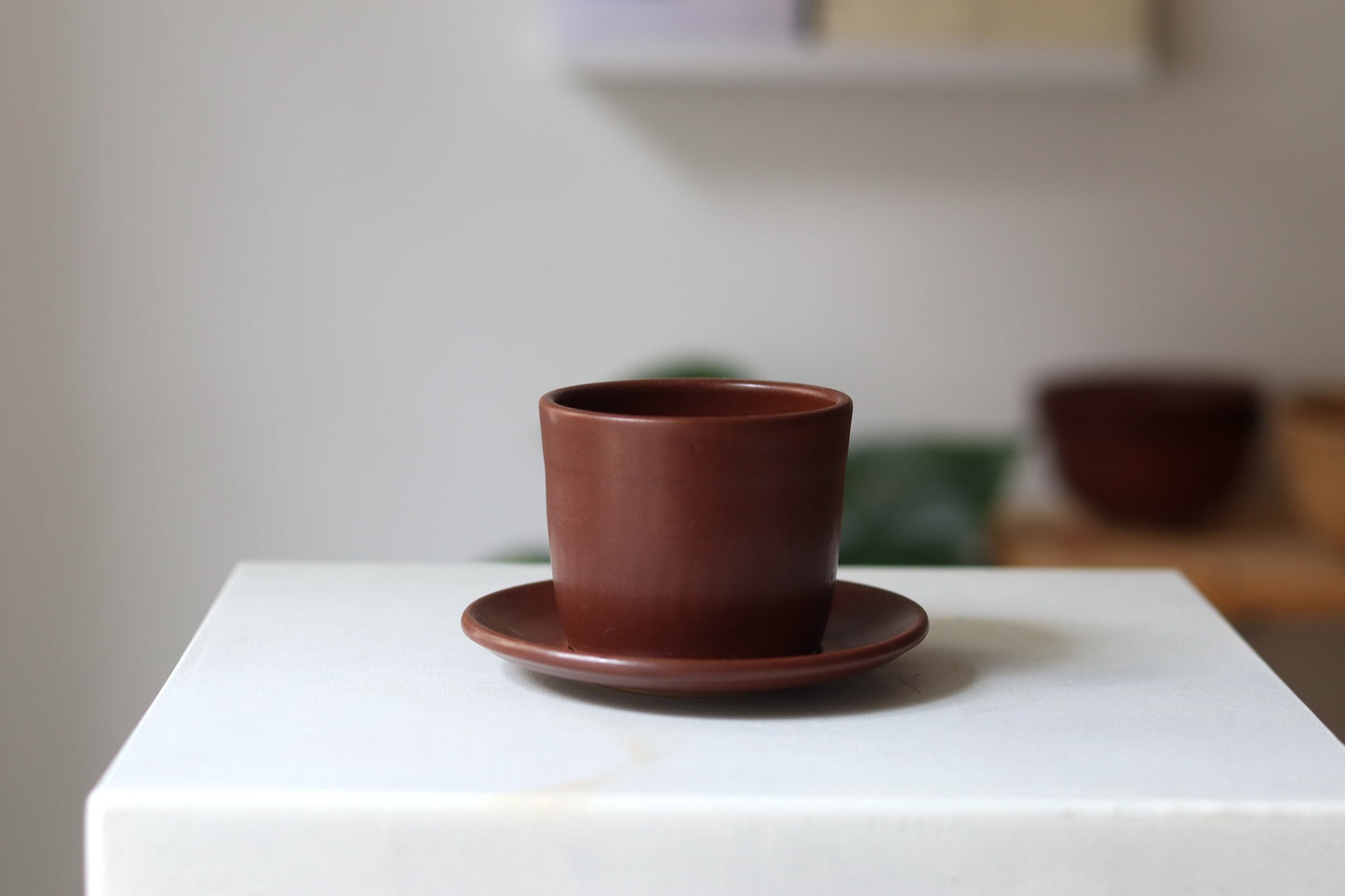 ESPRESSO CUP - BURGUNDY